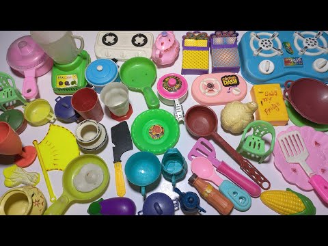 ASMR Full Satisfying Video | Mini Sanrio Modern Kitchen Set Toy | Cooking Toys kitchen Set