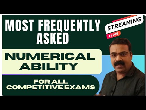 @MYEXAMCOACHING  | Frequently Asked Questions | Dr. R Shankar | Numerical Ability | PYQ.