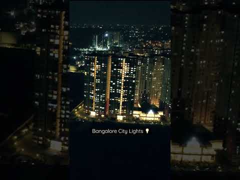 Bangalore City Lights. #bangalore #shortsindia #sankalpjenashorts #bangalorevlogs #travelshorts