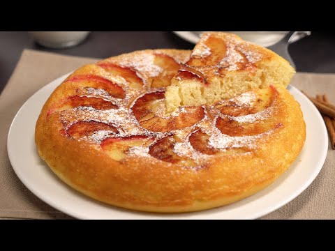 SUPER EASY Apple Cake! Upside-Down APPLE CAKE in a Frying Pan. No Oven Recipe by Always Yummy!