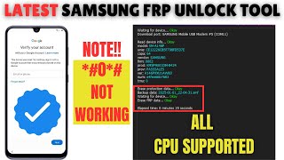 Finally🔥 All Samsung FRP Bypass Tool 2024 Android 14/13/12 | All Samsung FRP Unlock Tool 2025