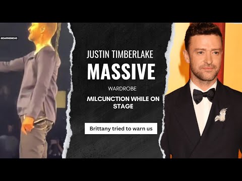 Justin Timberlake VIRAL Wardrobe Malfunction at Nashville Show | The Moment Everyone's Talking About