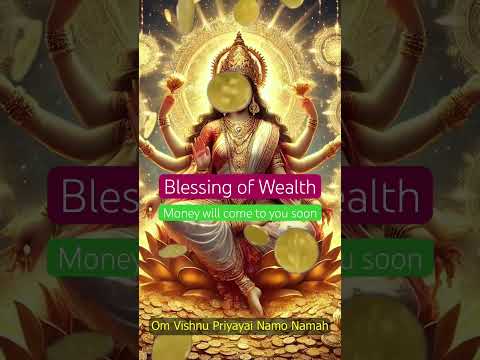 Blessing of Wealth #mahalakshmi #moneymantra #spirituality #devotional