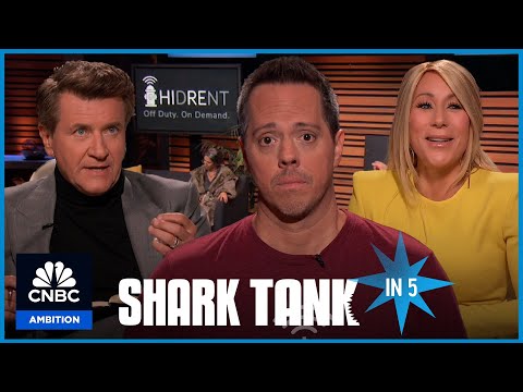 Lori & Robert Are Impressed By Firefighter Turned Personal Hero | Shark Tank