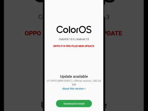 OPPO F19 PRO PLUS JULY MONTH UPDATE AVAILABLE #oppof19proplus #android15 #coloros15