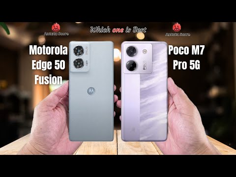 Motorola Edge 50 Fusion vs Poco M7 Pro 5G  Full comparison ⚡Which one is Best