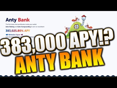 ANTY BANK - MASSIVE APY - PASSIVE INCOME - Auto-staking Project - Long-Term Sustainability FOCUSED!