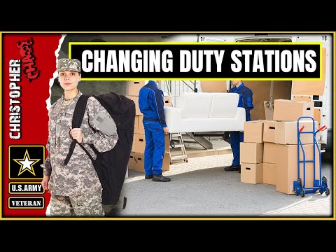 Changing duty stations or PCS in the Army