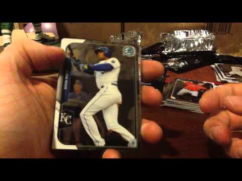 2015 Bowman Chrome Jumbo Baseball Break