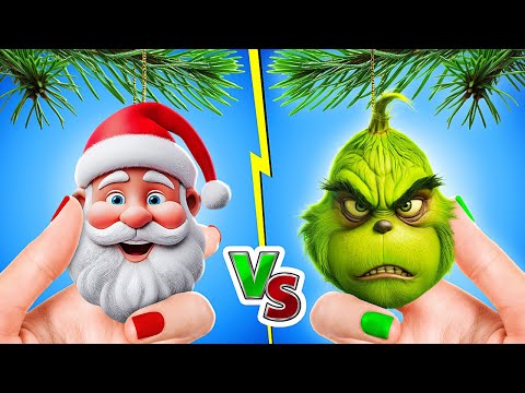 Santa vs Grinch | How to save Christmas? Best DIY and hacks