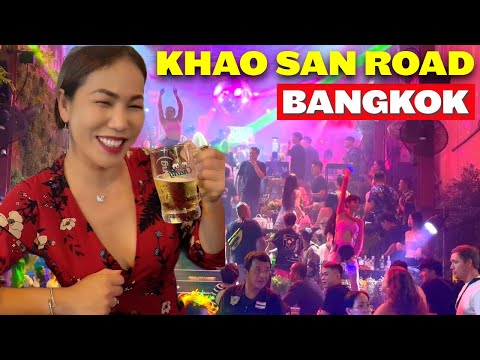 Khao San Road Day & Night - Backpacker Bangkok Nightlife