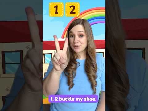 Nursery Rhyme for Toddlers | 1️⃣2️⃣Buckle My Shoe