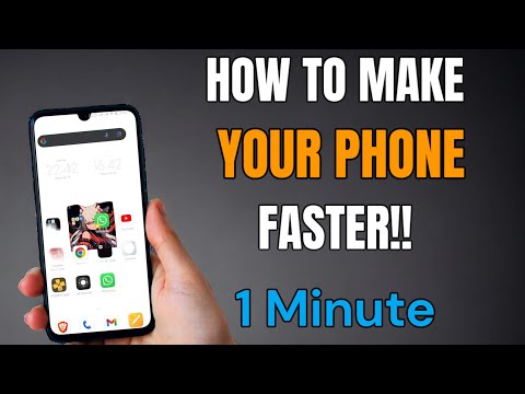 How To make Your Phone FASTER! Cara Membuat Android Anda Lebih CEPAT!!