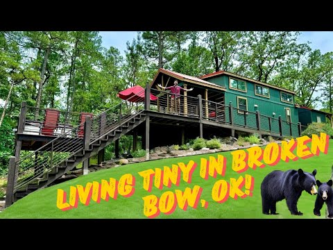 LIVING TINY with MR. TINY - Tiny Home GETAWAYS in OKLAHOMA