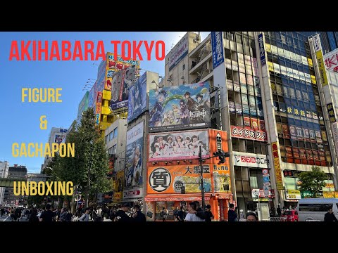 Exploring Akihabara: Anime Shopping And Gachapon Hunt!