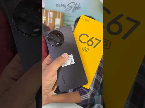 Realme new edition c67 just look like wow