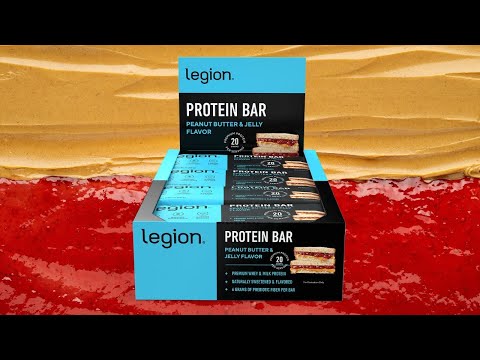 Legion Peanut Butter & Jelly Protein Bars Review & Taste Test