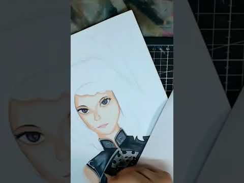 Final Fantasy Drawing #shorts #art #drawing #growyourchannel #moreviews2022 #finalfantasy #ff14