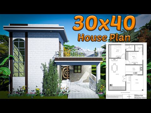 30x40 south facing house plans as per vastu | 30x40 house plan  Whatapp No.+917014381214