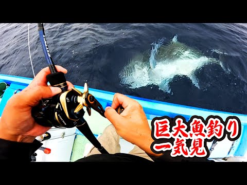 ジギングで巨大魚が釣れた…（巨大魚釣り一気見・まとめ）