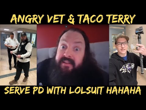 The Angry Vet Serves LOLSuit & Gets Roasted By Police Captain HAHAHA