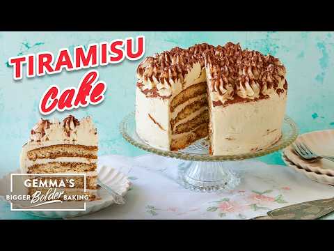 Stunning Tiramisu Layered Cake Recipe