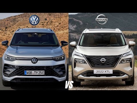 2024 Volkswagen Tayron vs. 2024 Nissan X-Trail: Battle of the Family SUVs!