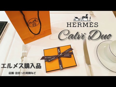 エルメス購入品　ミニ財布　カルヴィ・デュオ　エルパト