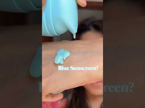 Viral *BLUE* Sunscreen! 👍🏻or 👎🏻? *not sponsored*