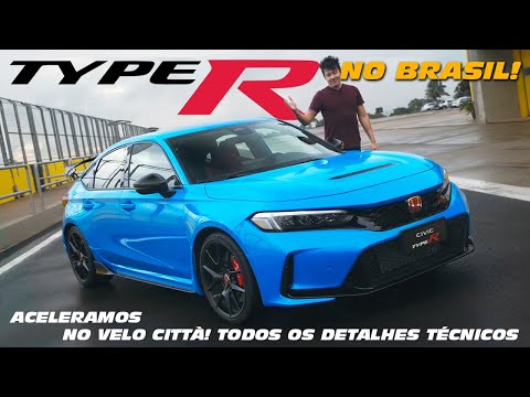 Honda Civic Type-R 2023: ACELERAMOS! Quanto custa? Detalhes técnicos... Saiba TUDO nesta avaliação