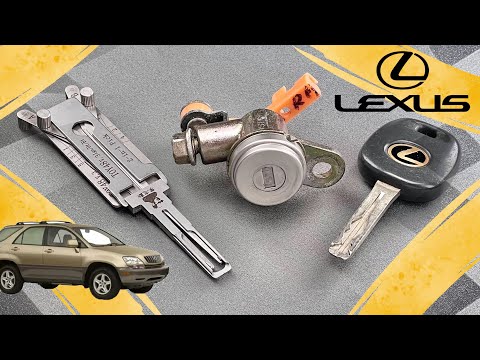 [1557] Lexus RX300 Door Lock Picked