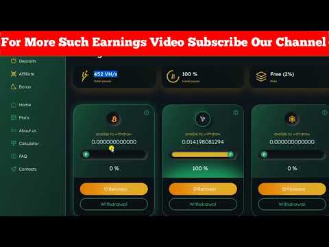 Free Bitcoin Mining Site 2023 ¦ Free Cloud Mining Site 2023¦  Free Btc Earn ¦ Bitcoin Mining App 108