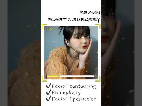 Long chin facial contouring surgery&Rhinoplasty