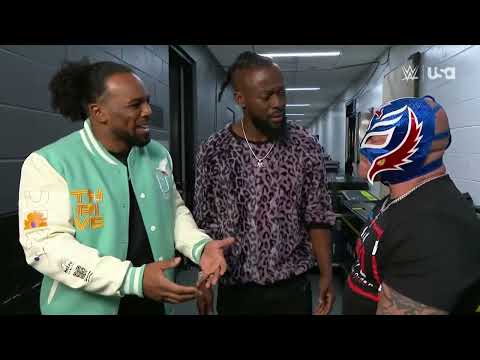 The New Day confronts Rey Mysterio: Raw, Dec. 23, 2024