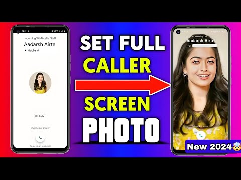 Call Screen par apna फोटो कैसे लगाए। How to set photo in call screen। Set photo anyphone call screen