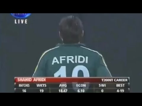 Shahid Afridi Brilliant Spell vs Australia Dubai 2009