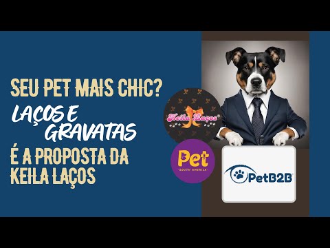 Pet B2B - Laços e Gravatas para os pets é a aposta da Keila Laços #petlovers #pets #petsa