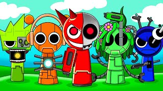 Incredibox Sprunki - SPRUNKI BUT THEY'RE ROBOT?! - Cartoon Animation