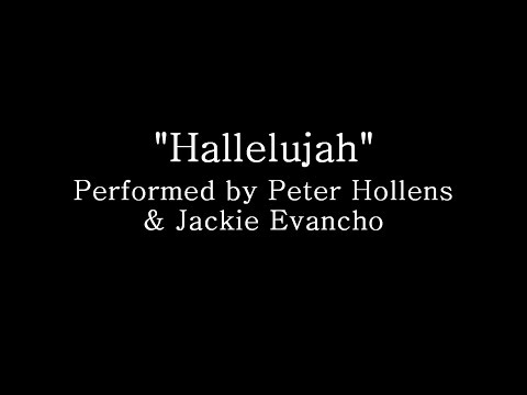 Hallelujah - Peter Hollens and Jackie Evancho (Lyrics)