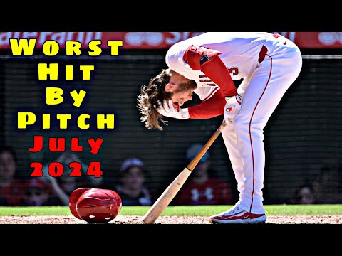 MLB | Hit By Pitch June 2024