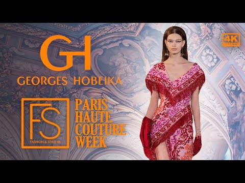 Georges Hobeika Couture SS 24 | Paris | Haute Couture Fashion Week | 4K UHD | FASHION & STYLE TV