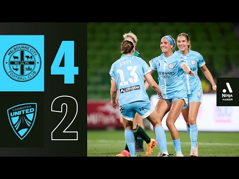 ALW Highlights: City 4-2 Canberra | We come from behind AGAIN to stay top 🔥