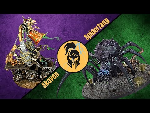 Spiderfang Gitz vs Screaming Bells!! Unveiling Our NEW Spider Army: Age of Sigmar Battle Report!!