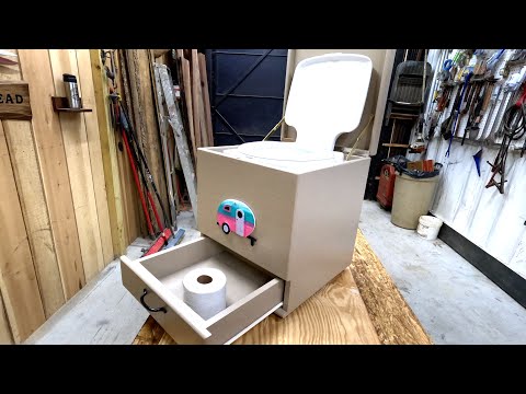 Portable Toilet box build