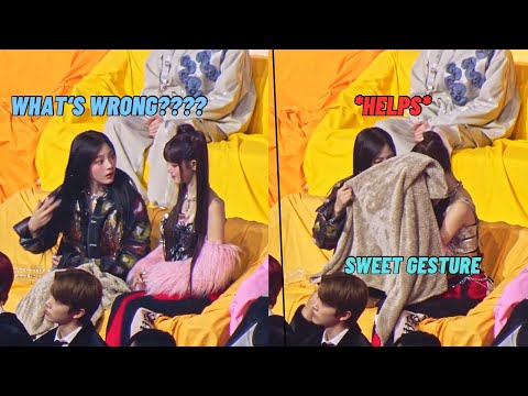 Minji’s VIRAL behaviour at the awards