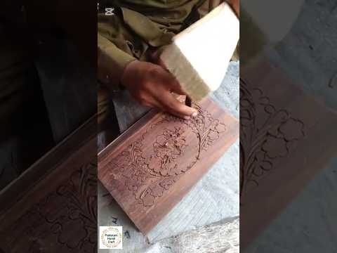 Wood Work.Handmade Wood Carving Work. Handicraft Videos