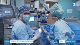 DMLA : une rétine artificielle pour retrouver la vue | France 3