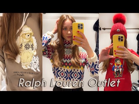 POLO RALPH LAUREN OUTLET HAUL, SHOPPING VLOG & TRY ON - DECEMBER 2023