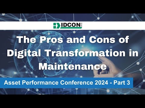 The Pros and Cons of Digital Transformation in Maintenance Management