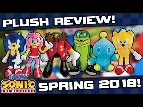 REVIEW: TOMY Sonic Collector Series Plush - Spring 2018!